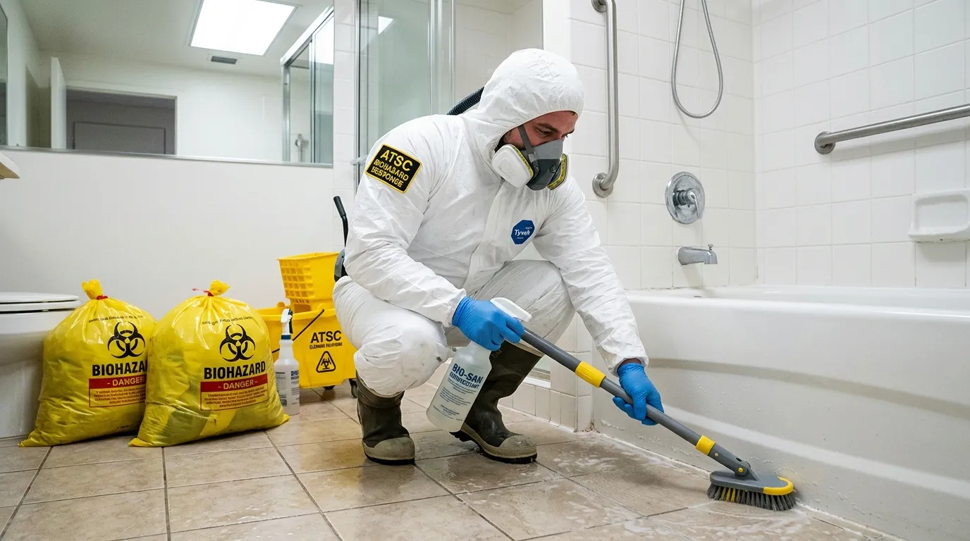 Decontamination equipment deployed for Blood Cleanup in Tulpehocken